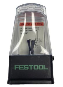 Festool Grat-/Zinkenfräser HW S8 D13,8/13,5/15° 490992 Neu - Bild 1 von 3