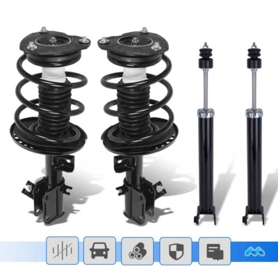 For 2007-2012 Nissan Altima 4cyl Shocks Struts Absorbers Front & Rear 4Pcs - Image 1 of 4