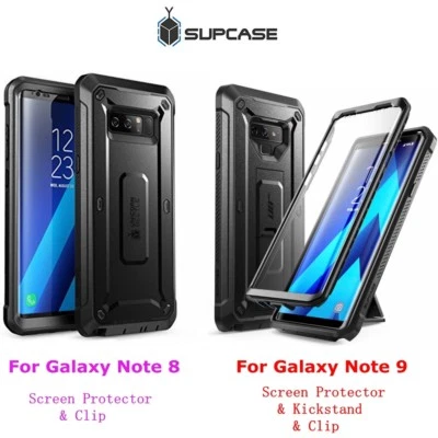 For Samsung Galaxy Note 8 / Note 9, Genuine SUPCASE Dual Layer Case Hard Cover - Image 1 of 4