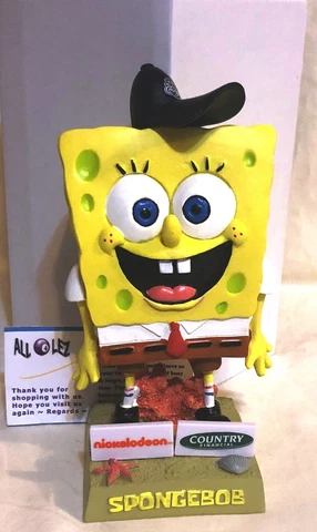 2018 KANE COUNTY COUGARS SPONGEBOB CARTOON SGA BOBBLEHEAD, AZ DIAMONDBACKS ~ NIB Cover