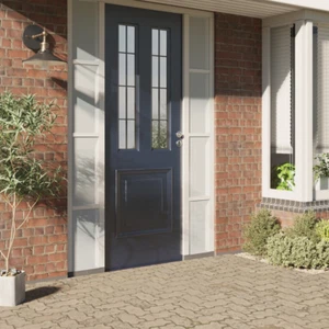 vidaXL Pellicole Statiche Smerigliate Grigie Trasparenti 5pz in PVC - Foto 1 di 1
