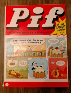 PIF GADGET Nr. 42 Corinne et Jeannot 1969 LES AS mit Gadget ein Propellerboot - Bild 1 von 2