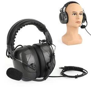 Noise Cancelling Pilot Headset 7.1mm Plug Excellent Acoustic Design S8 - Photo 1/8