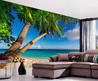 Palm Trees Tropical Island Full Wall Mural Photo Wallpaper Print Home 3D Decal