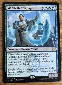 MTG Strixhaven: School of Mages, Manifestation Sage - Picture 1 of 1