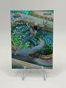 Topps Chrome Disney 2025 Frozone #148 verde azulado aguamarina mini refractor de diamantes/199 - Imagen 1 de 2