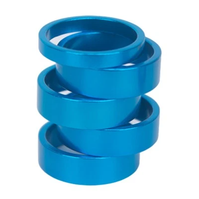 Entretoises de fourche v��lo 5mm/1pc+10mm/5pcs 5pcs alliage d'aluminium haute qu - Photo 1/4