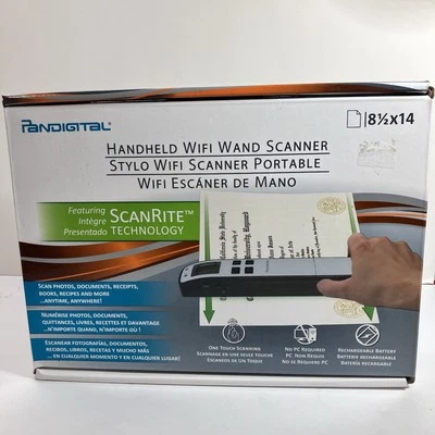Pandigital Scanner Personal S8X1102RD Photos 8.5 X 14 Sealed No Computer Needed - Image 1 of 4