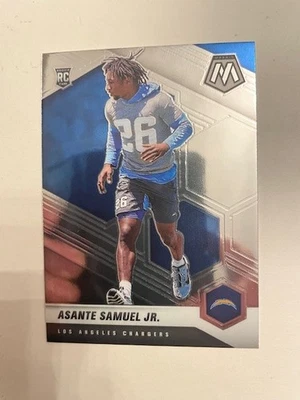 2021 Panini Mosaic Football Rookie Asante Samuel Jr - Image 1 of 2