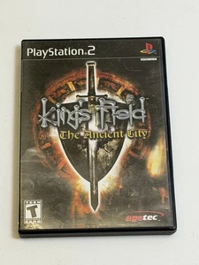 King's Field: The Ancient City PlayStation 2 CIB Black Label Tested Working - Picture 1 of 7