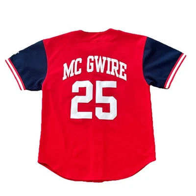 Camiseta grande de los Cardenales de San Luis Mark McGwire para hombre roja Starter  Foto 1 de 4