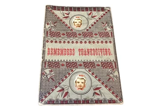 VICTORIAN CHILDRENS BOOK LITTLE REMEMEBERS THANKSGIVING c.1880s - Bild 1 von 4