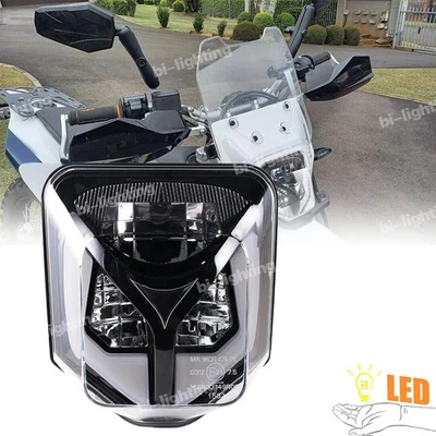 LED Headlight w/ DRL For Husqvarna FE 250 350 450 /TE 150 250 300 701 /TX 125 - Image 1 of 4