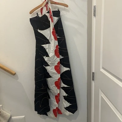 Vestido envolvente vintage hawaiano pareo playa años 70 Foto 1 de 4