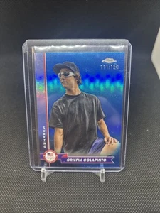 Scheda rifrattore Griffin Colapinto Topps Cromo Olimpiadi Blu /150 - Foto 1 di 2