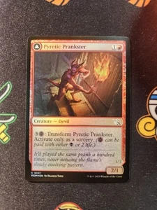 EXACT CARD PICTURED Pyretic Prankster MOM 0157 MTG March Of The Machine Eng Foil - Picture 1 of 2