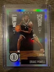 2025-26 Topps Basketball New School Rainbow Foil Drake Powell #NS-22 - Picture 1 of 2