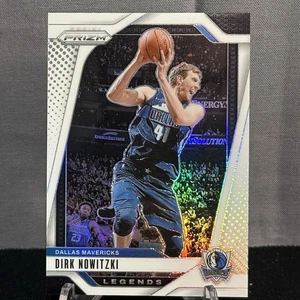 2024-25 Panini Prizm Dirk Nowitzki Legends White /175 #272 Mavericks - Picture 1 of 2