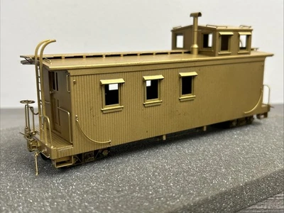 NJ Custom Brass On3 RS-645-03 D&RGW Caboose *Unpainted Pre-Owned - Image 1 of 4