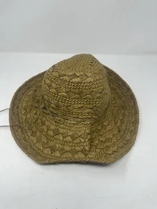 Sombrero D&Y Mujer Floppy Marrón Claro Tostado Ala Ancha Tejido Papel Talla Única Embalable - Imagen 1 de 5