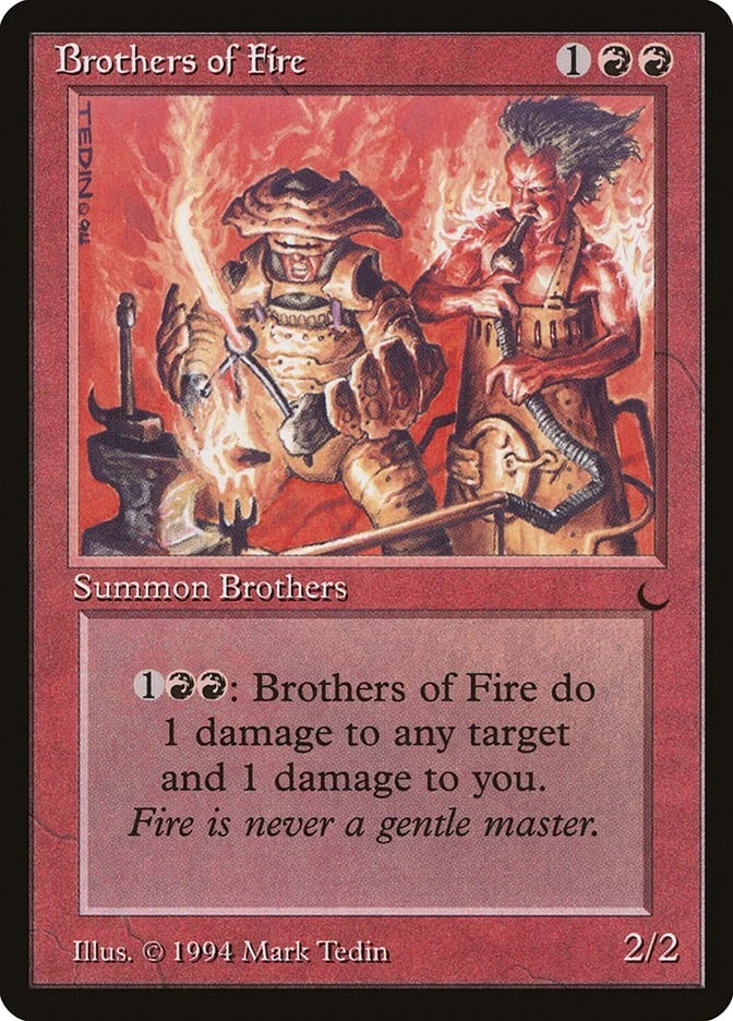 MTG - The Dark - Brothers of Fire - NM - Image 1 of 1