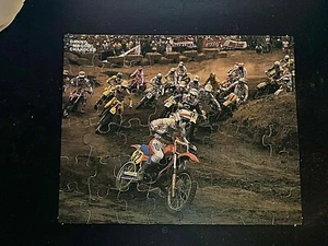 Vintage Honda Grand Prix Puzzle 1984 Danny "Magoo" Chandler USA - Picture 1 of 2