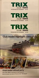 Trix Club News Magazines x 3 - # 4 / 2018 , # 5 / 2018 , # 6 / 2018 - As New - Picture 1 of 4