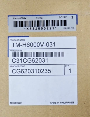 Genuine Epson OmniLink TM-H6000V-031 Receipt Printer NEW Free Shipping Included - Image 1 of 2
