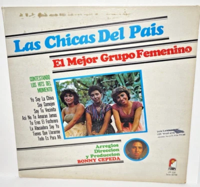 Bonny Cepeda Presenta: Las Chicas De País * El Mejor Grupo * Lp Vinyl Record RD - Image 1 of 3