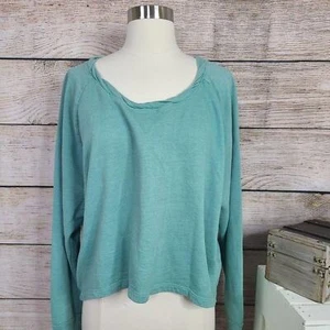 Splendid Active Always Cropped Twist Neck Sweater Medium - Bild 1 von 4