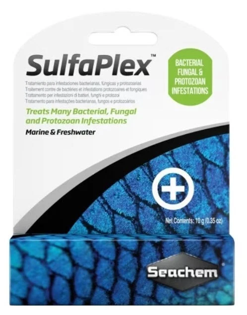 🔥Seachem SulfaPlex 5g Treats Broad Spectrum Freshwater & Marine Fish Diseases🔥 - Image 1 of 1