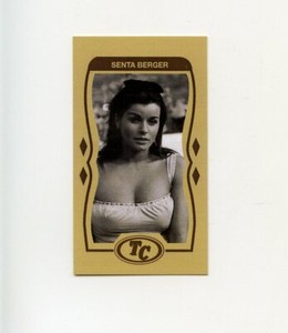 #LK.0616 SENTA BERGER Anti Tobacco NO SMOKING Trade Card RARE