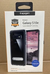 Samsung Galaxy S10e Hülle Spigen Slim Armor Crystal Clear Showcase Ihr Handy - Bild 1 von 3