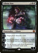 Liliana Vess FOIL Duel Decks Anthology: Garruk vs. Liliana HEAVILY PLD ABUGames