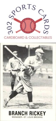 1977-84 Galasso Glossy Greats #124 Branch Rickey - Image 1 of 2