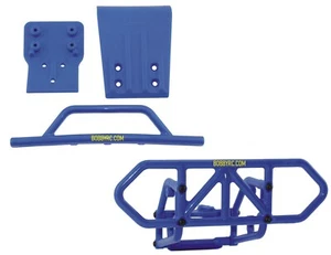 RPM Front Rear Bumpers Traxxas Slash 4x4  VXL 4wd Ultimate Platinum - Picture 1 of 6