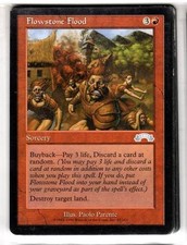 Flowstone Flood - Exodus - UNCOMMON - MTG Magic the Gathering