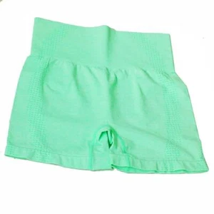 Women Shorts Fitness Sport Push Up Running Seamless Knitting Sweat Releasing - Picture 1 of 15