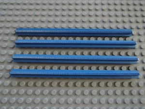 Lego 4 x Eisenbahn Gleis Schiene 3228a 16L blau 725 165 148 166 167 118 - Bild 1 von 1