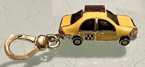 JUICY COUTURE Charm NYC Yellow TAXI CAB Charm with Clip