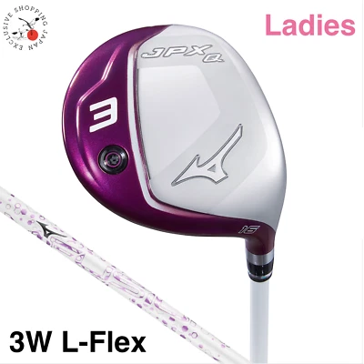 Mizuno Golf JPX Q Fairway Wood Club 3W 22 MFUSION F Ladies Graphite Shaft L-Flex - Image 1 of 4