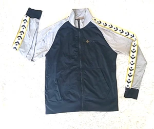 Chaqueta Converse All Star Para Hombre Grande Negra Gris Cremallera Completa Chuck Taylor Atlética - Imagen 1 de 15