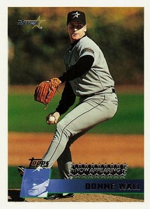 1996 Topps Baseball #341 Donne Wall 
