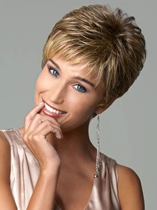Gabor Wig Short and Sweet GL2/6 BlackCoffee HandtiedTopLaceft reg$249.00 - Picture 1 of 11