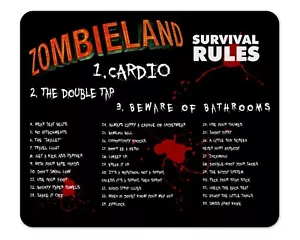 Zombieland Survival Rules Mousepad - Bild 1 von 2