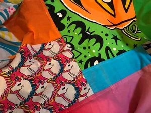 Lush 💥 Knot Wrap Furoshiki 💖 Jogakbo Einhorn 💖 Bat 💖 Unicorn 🌟 neu Tuch - Bild 1 von 6