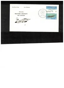 CANADA 1980 PAIR 17c MILITARY AIR PLANES MNH #873-4 cat$5.00 LOT 504 - Picture 1 of 1
