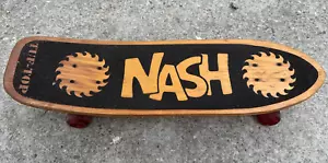 Original 1980s Nash Tuf Top Old School Vintage Skateboard 29 inch - Picture 1 of 12