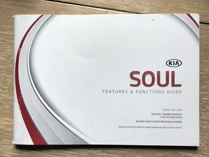2015 Kia Soul Features & Functions Guide Booklet - Foto 1 di 4