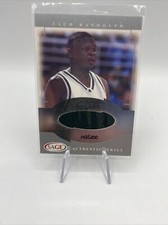 143/200 RARE 2001 SAGE SILVER ZACH RANDOLPH ROOKIE JERSEY  Fast Ship!